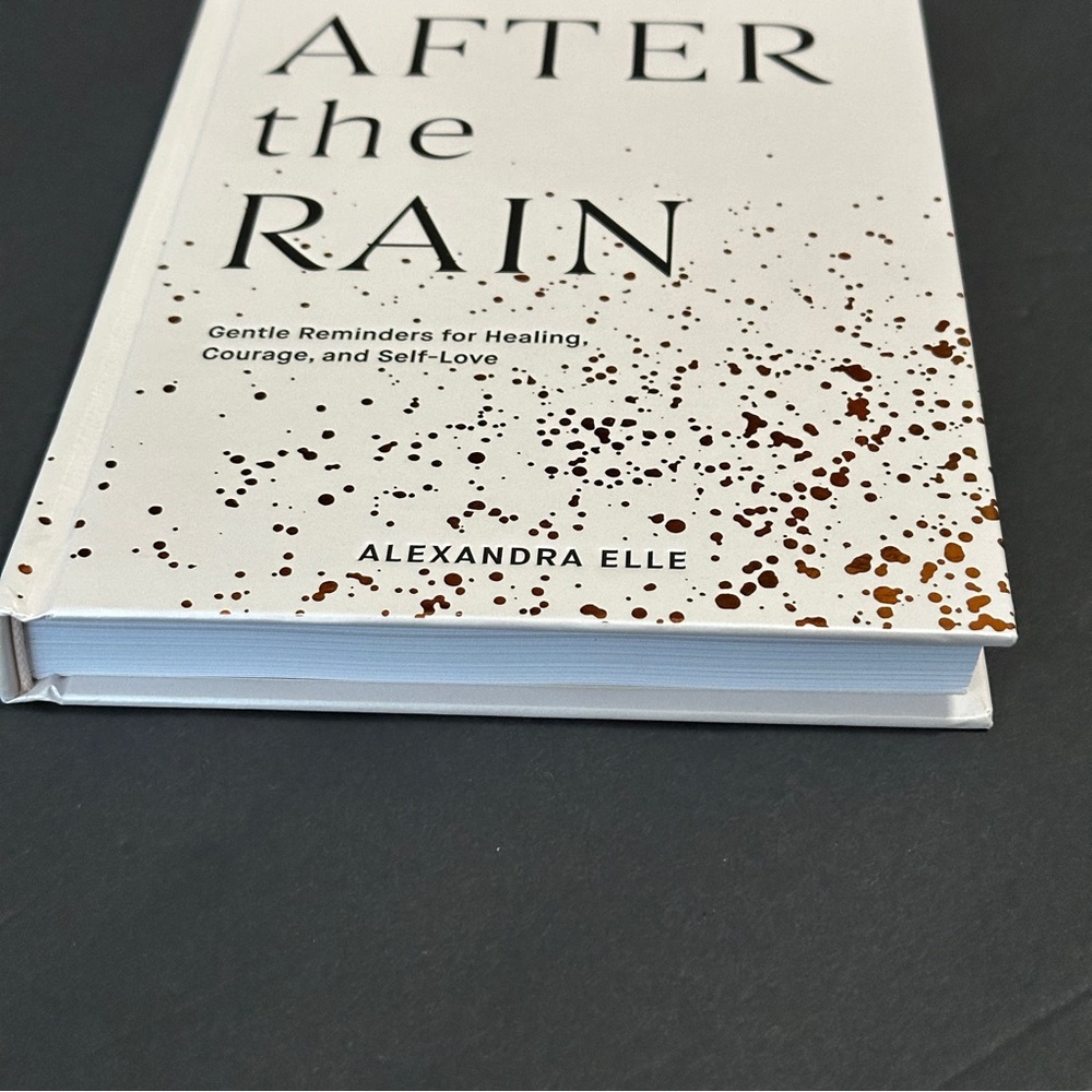 After the Rain Hardcover by Alexandra Elle | Memoir, Self-help | Hardcover - Picture 4 of 11